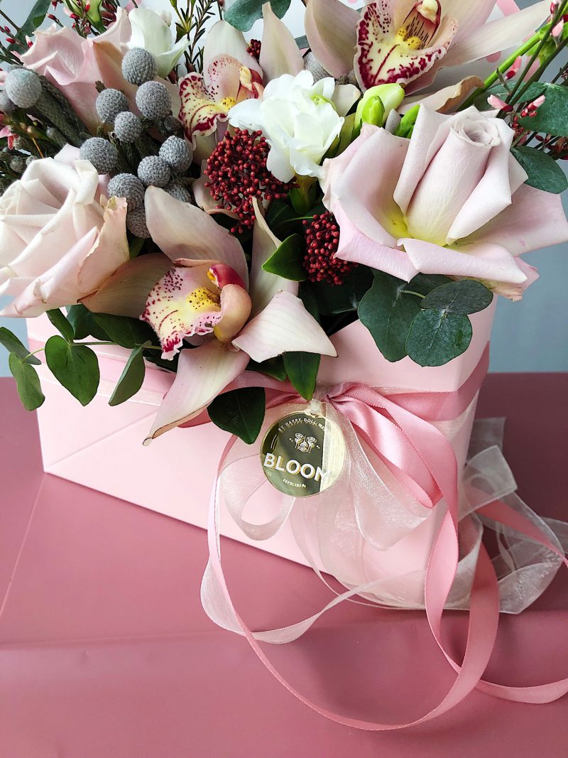 Цветочная композиция от Bloom в розом конверте