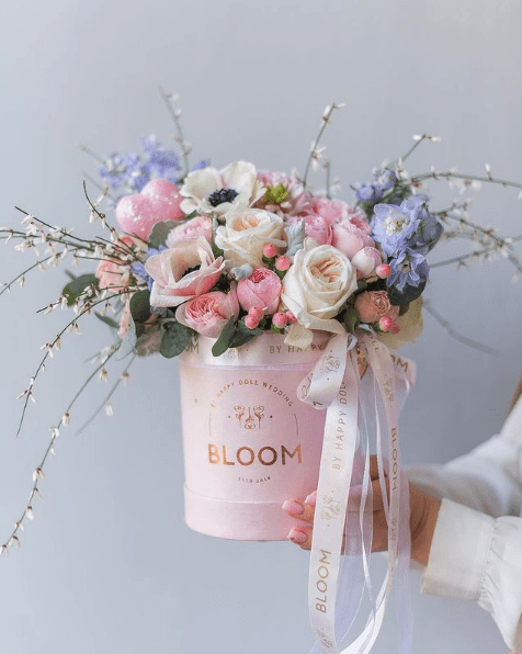 Нежная цветочная композиция от Bloom