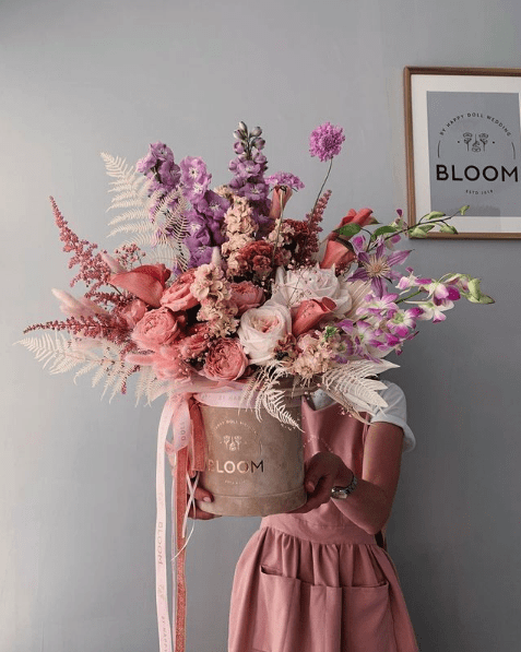 Цветочная композиция от Bloom