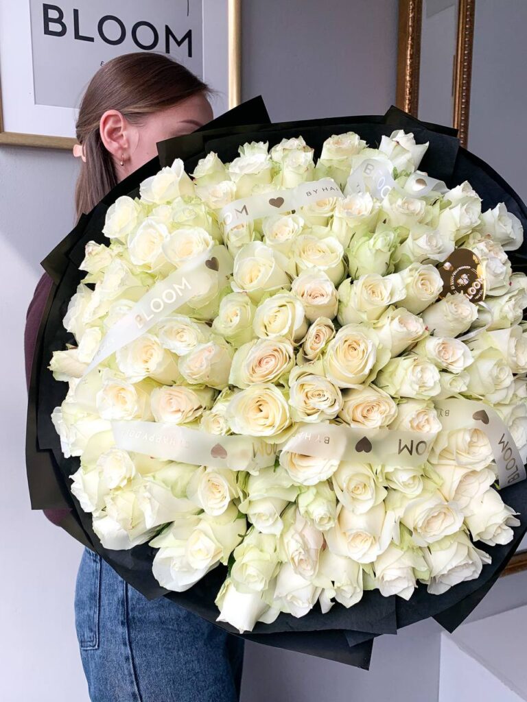 101 белая роза Одесса
