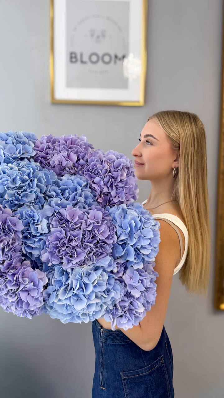 Гортензия - королева нежности в букетах Bloom