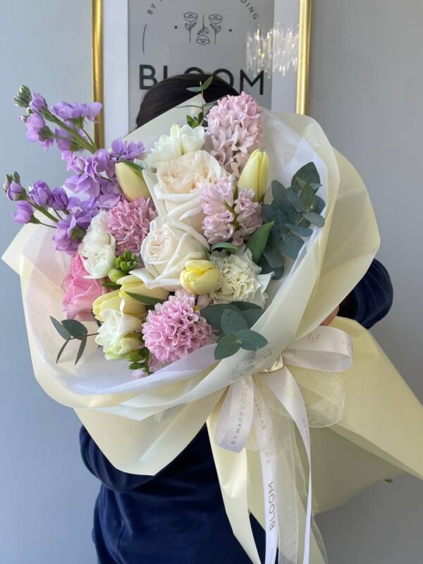 Букет квітів «Ти — найніжніший акорд моєї весни»